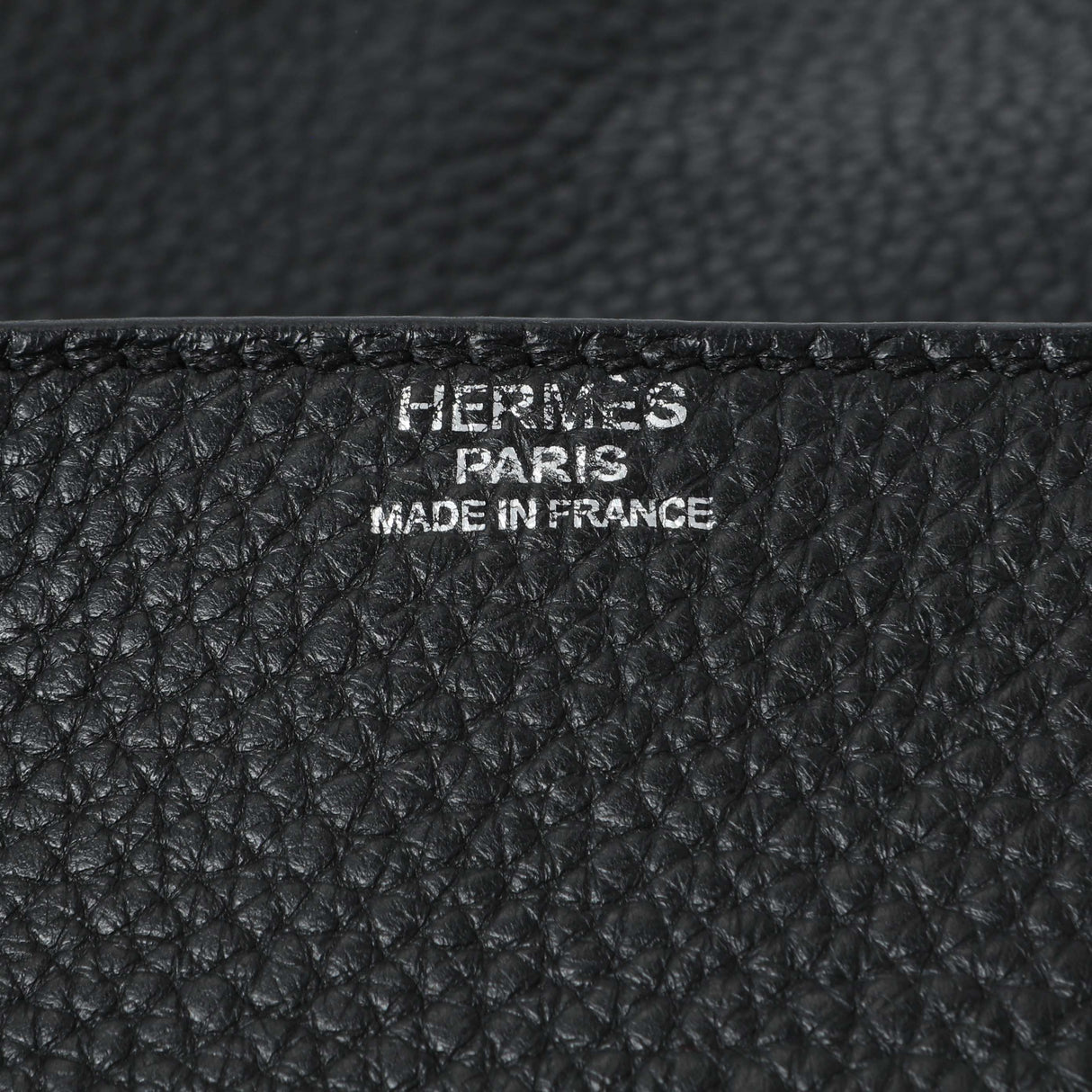 Hermes Black Taurillon Clemence Steve Caporal Messenger Handbags Hermes