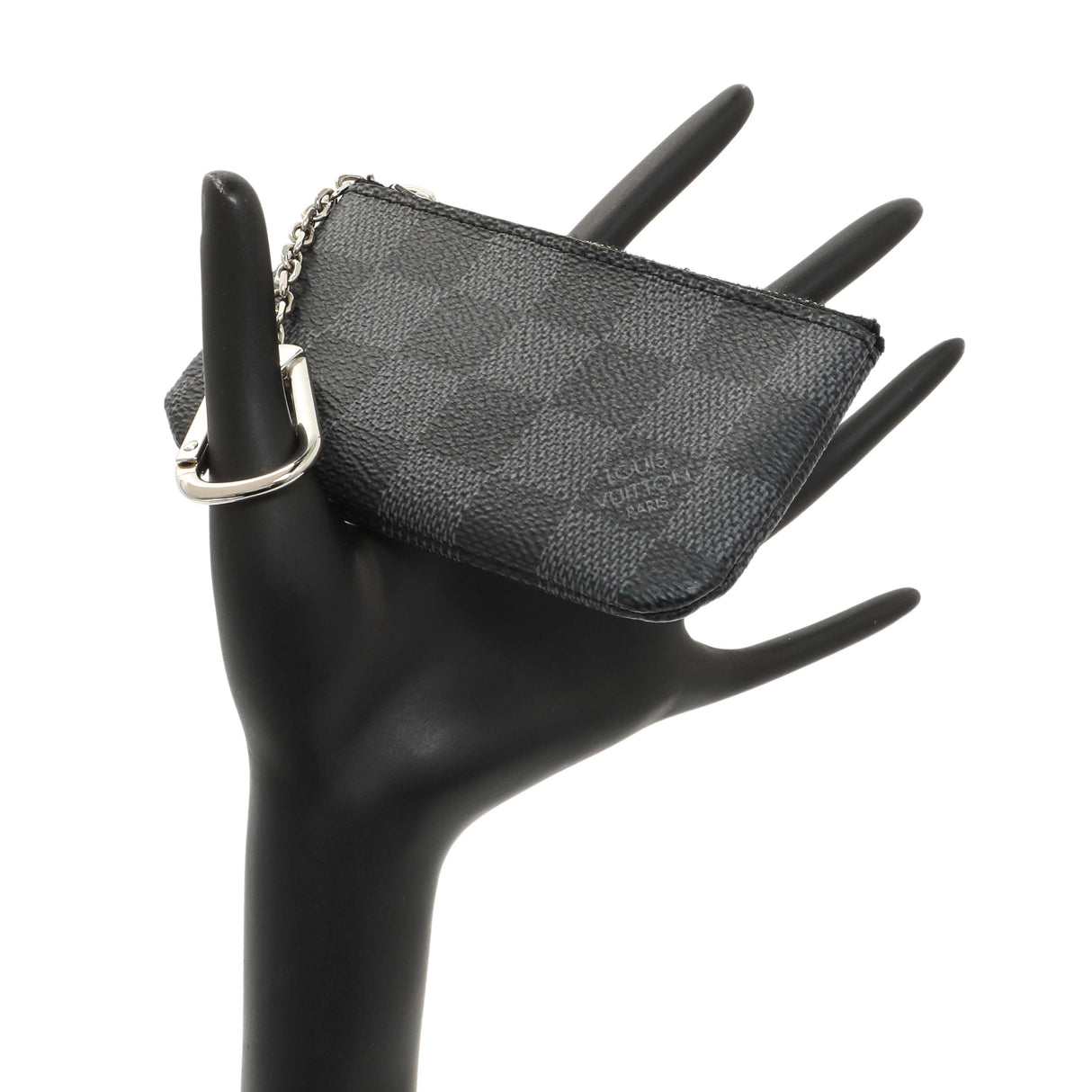 Louis Vuitton Damier Graphite Key Pouch Accessories Louis Vuitton