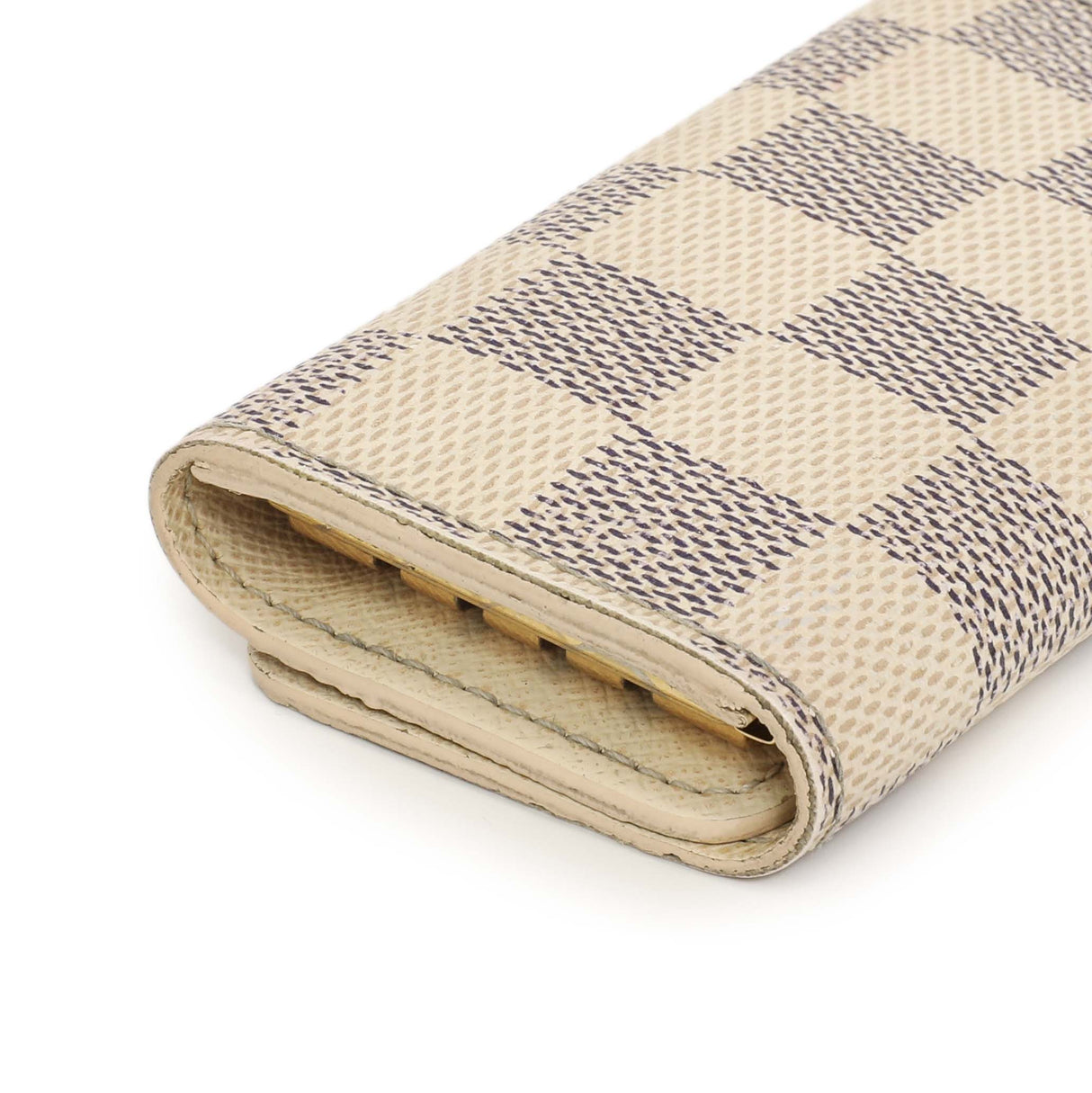 Louis Vuitton Damier Azur 4 Key Holder Accessories Louis Vuitton