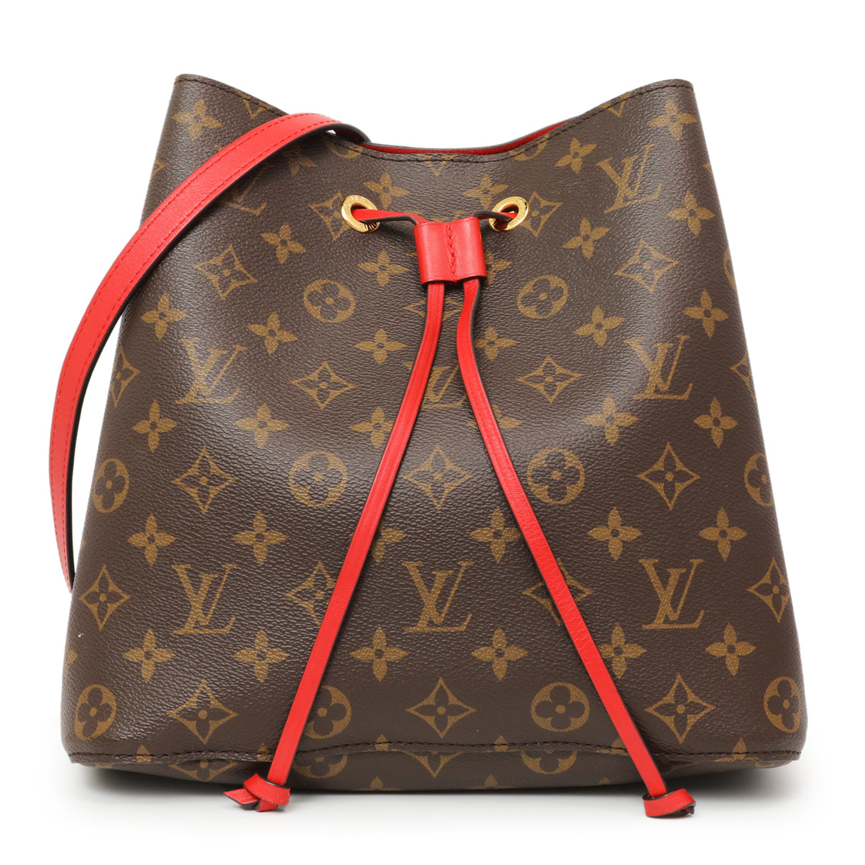 Louis Vuitton Coquelicot Monogram NeoNoe MM Handbags Louis Vuitton