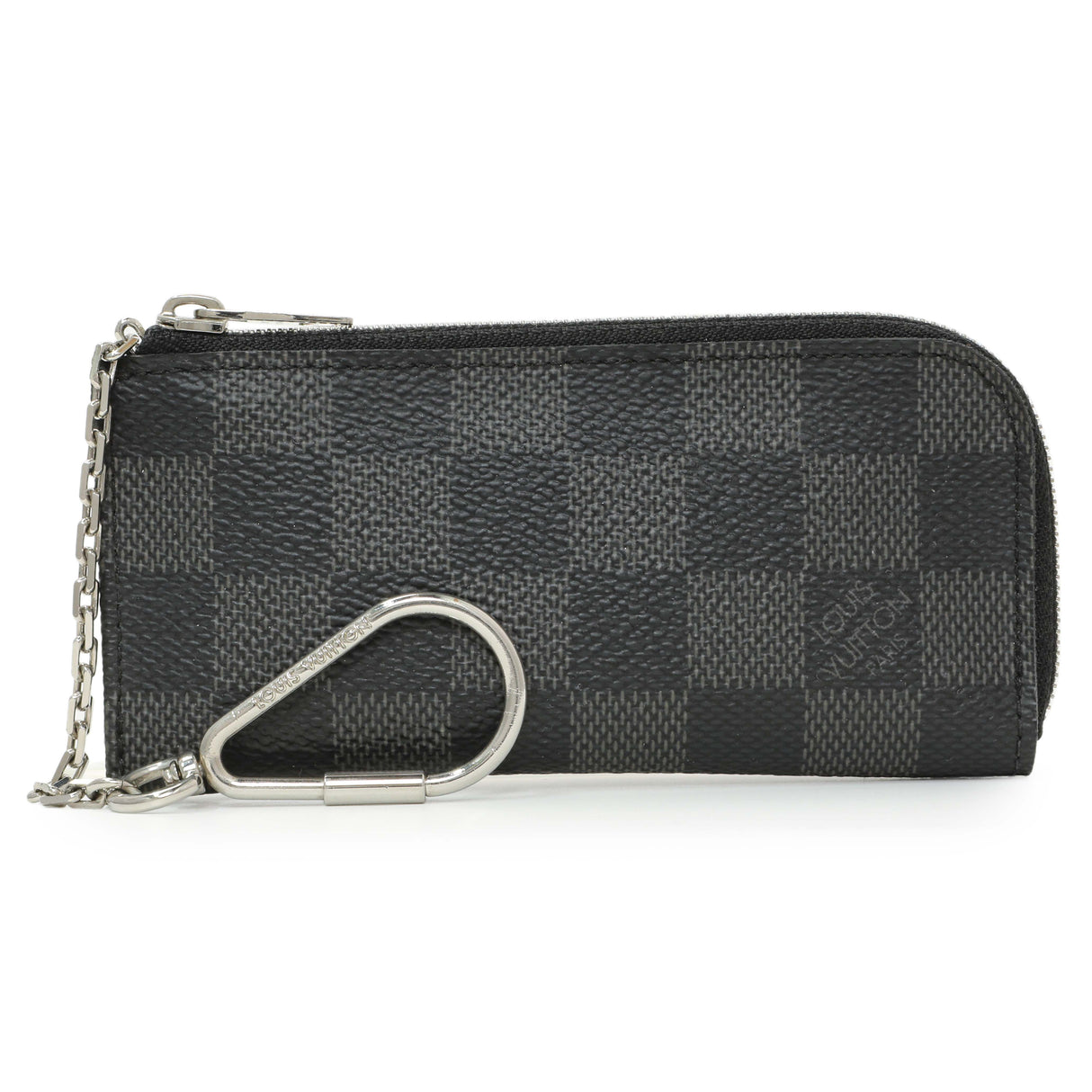 Louis Vuitton Damier Graphite 4 Key Holder Accessories Louis Vuitton