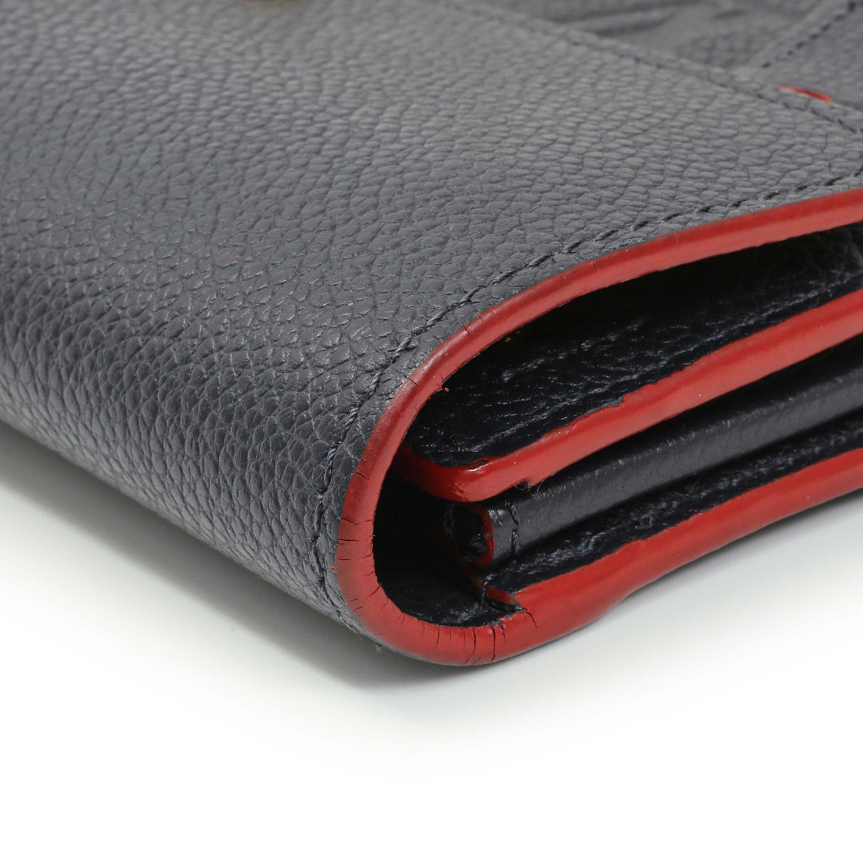 Louis Vuitton Marine Rouge Empreinte Pont-Neuf Wallet Accessories Louis Vuitton