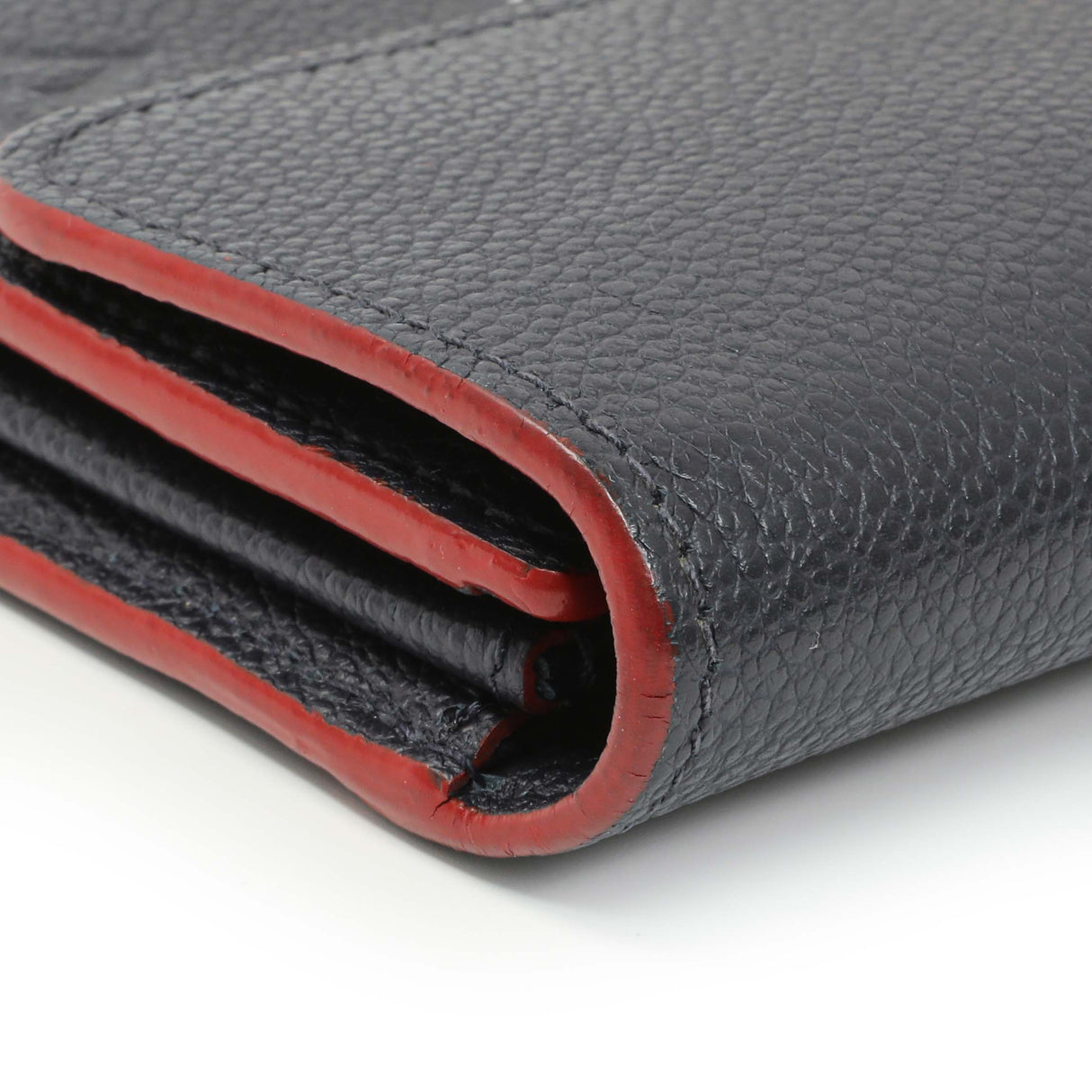 Louis Vuitton Marine Rouge Empreinte Pont-Neuf Wallet Accessories Louis Vuitton