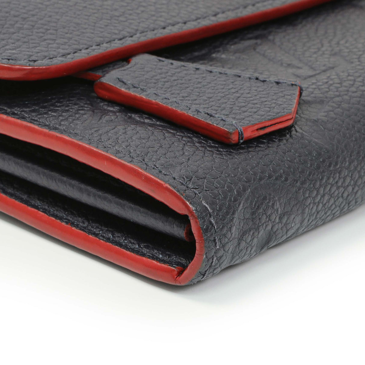 Louis Vuitton Marine Rouge Empreinte Pont-Neuf Wallet Accessories Louis Vuitton