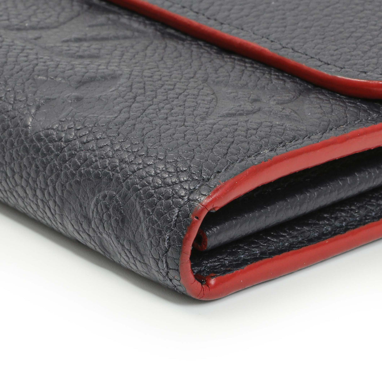 Louis Vuitton Marine Rouge Empreinte Pont-Neuf Wallet Accessories Louis Vuitton