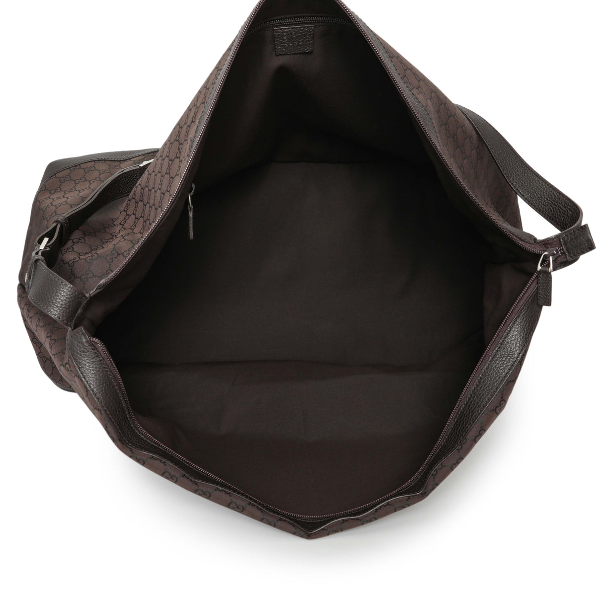 Gucci Monogram Nylon Large Travel Hobo Handbags Gucci