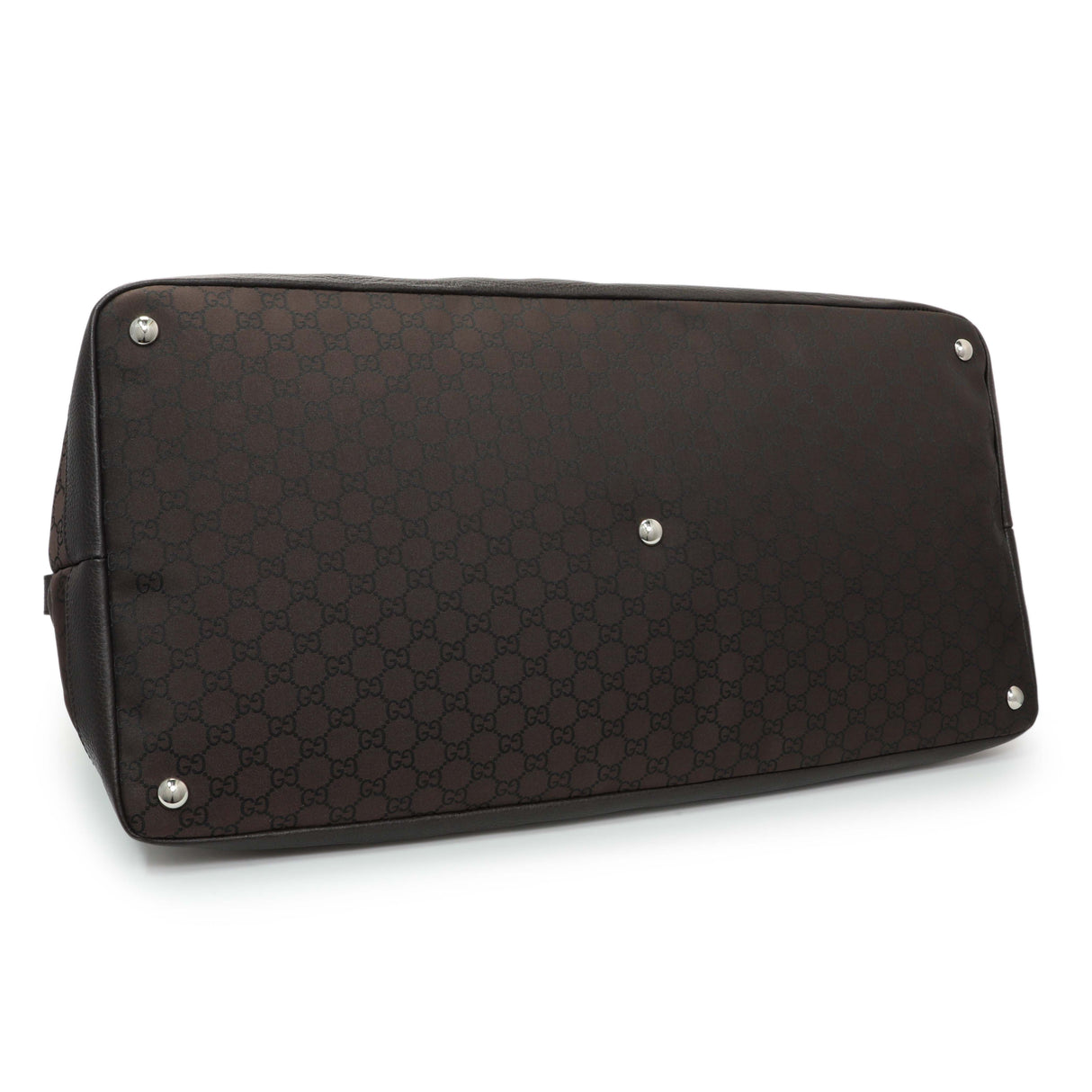 Gucci Monogram Nylon Large Travel Hobo Handbags Gucci