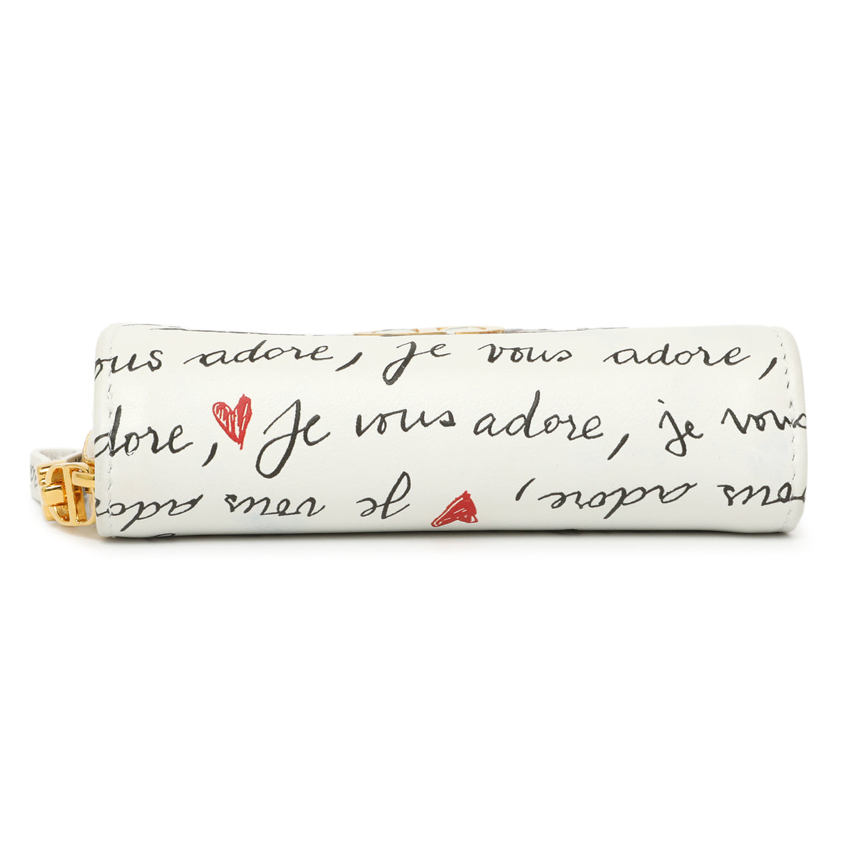 Christian Dior White Calfskin Dioramour Je Vous Adore Caro Scarlet Wallet Accessories Christian Dior