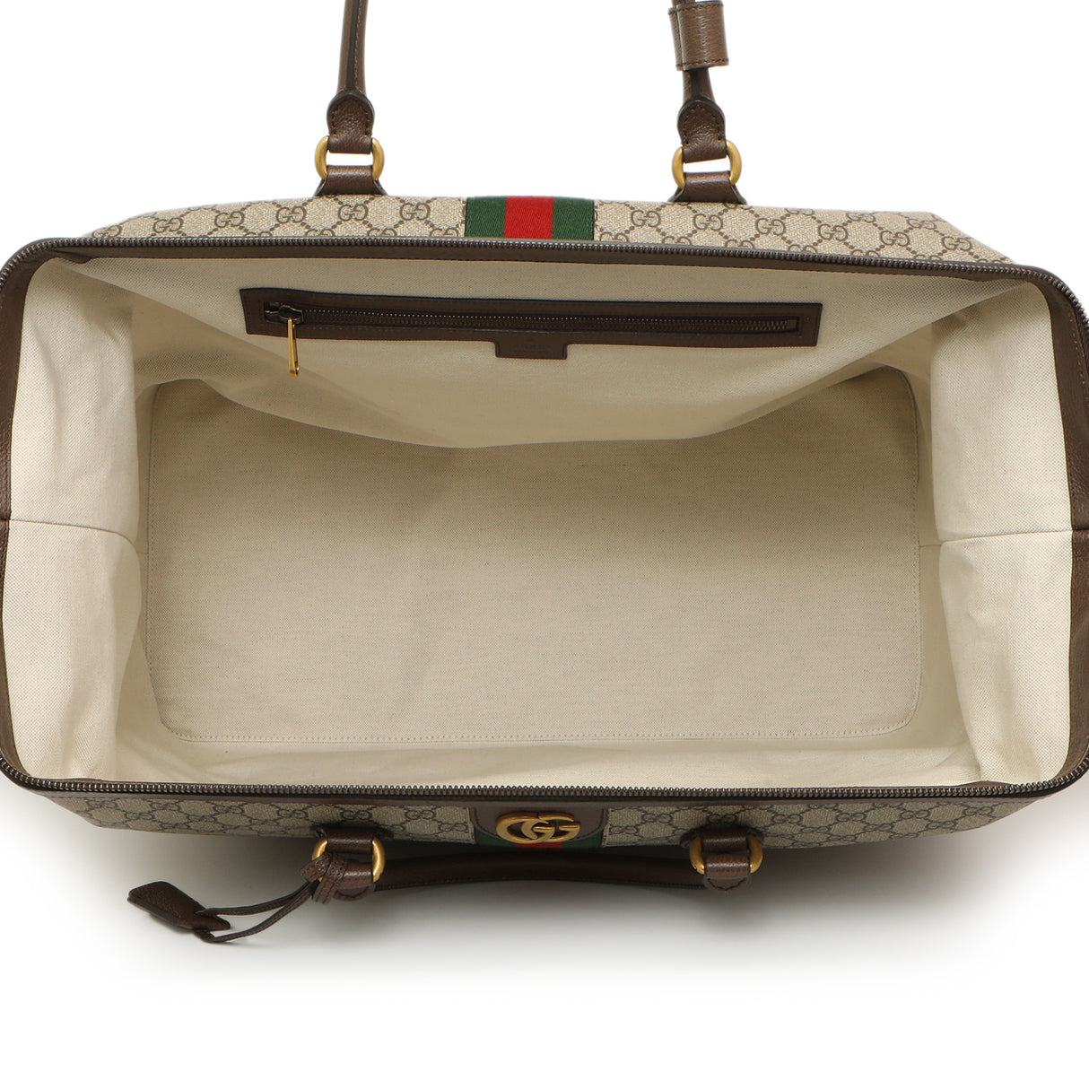 Gucci GG Supreme Monogram Ophidia Duffle Bag Handbags Gucci