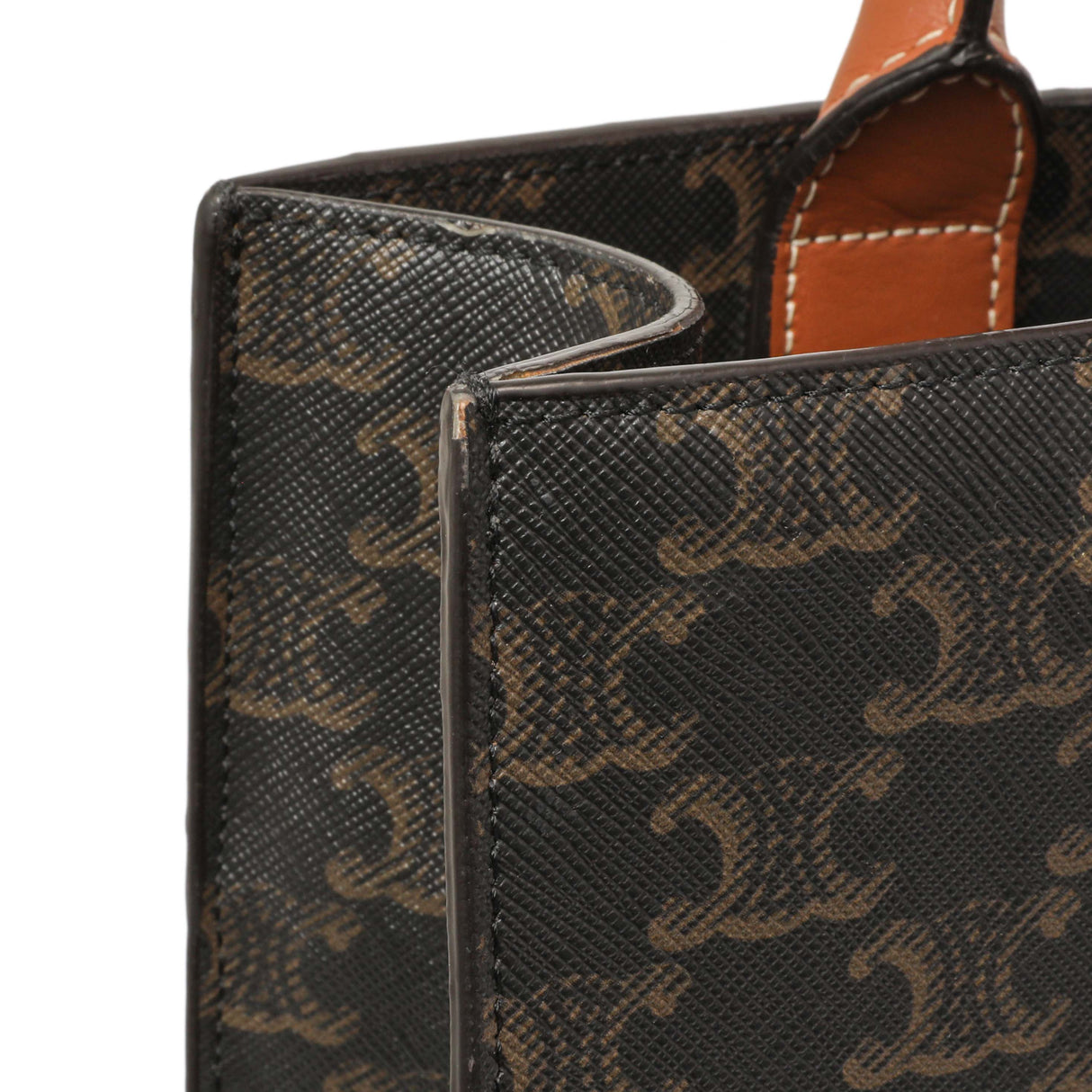 Celine Triomphe Canvas Small Vertical Cabas Handbags Celine