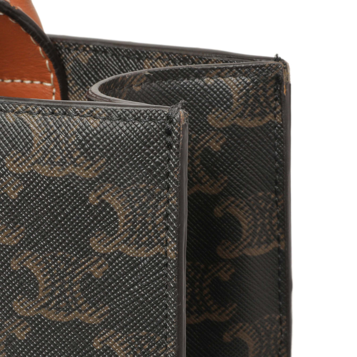 Celine Triomphe Canvas Small Vertical Cabas Handbags Celine