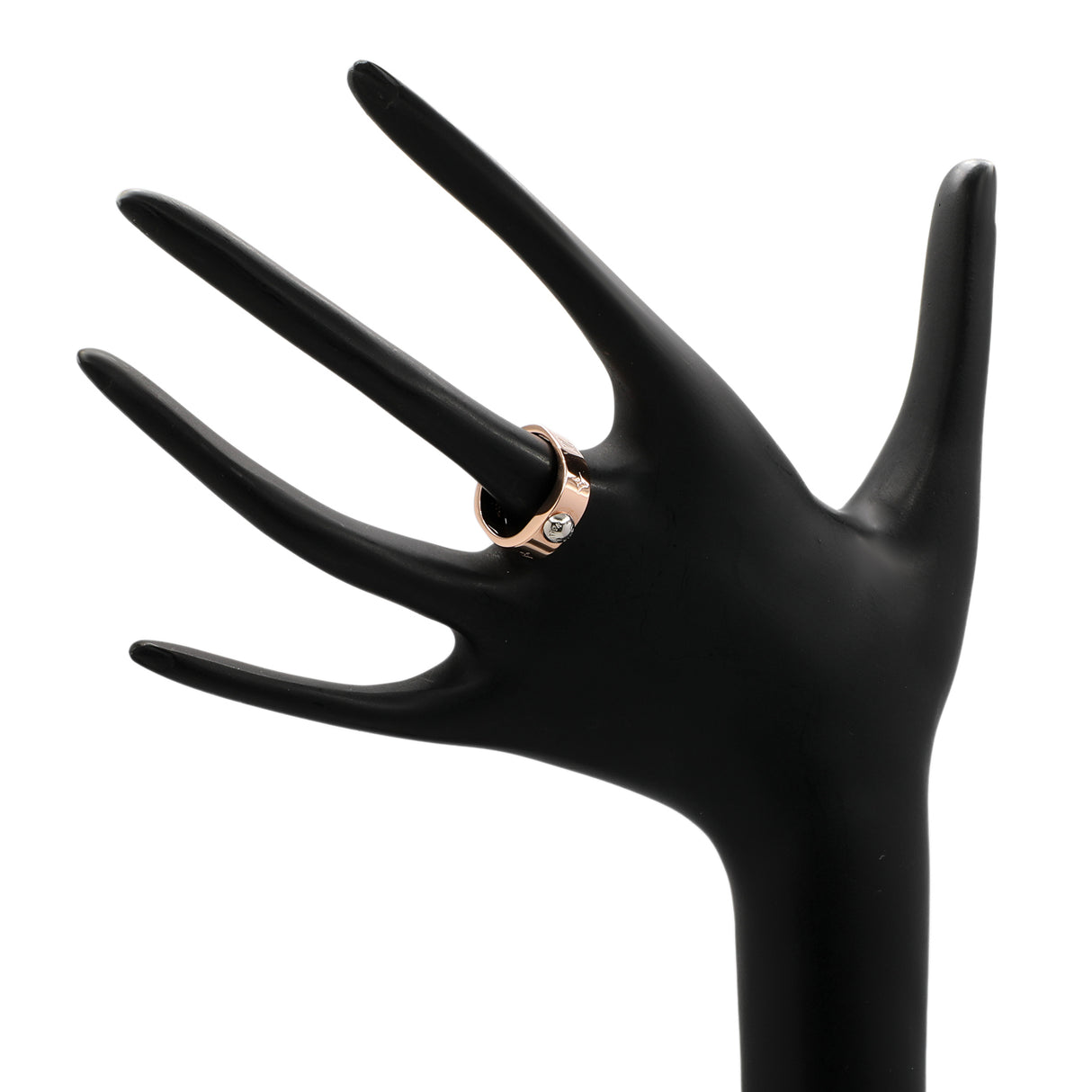 Louis Vuitton Brass Monogram Engraved Nanogram Ring Designer Jewellery Louis Vuitton