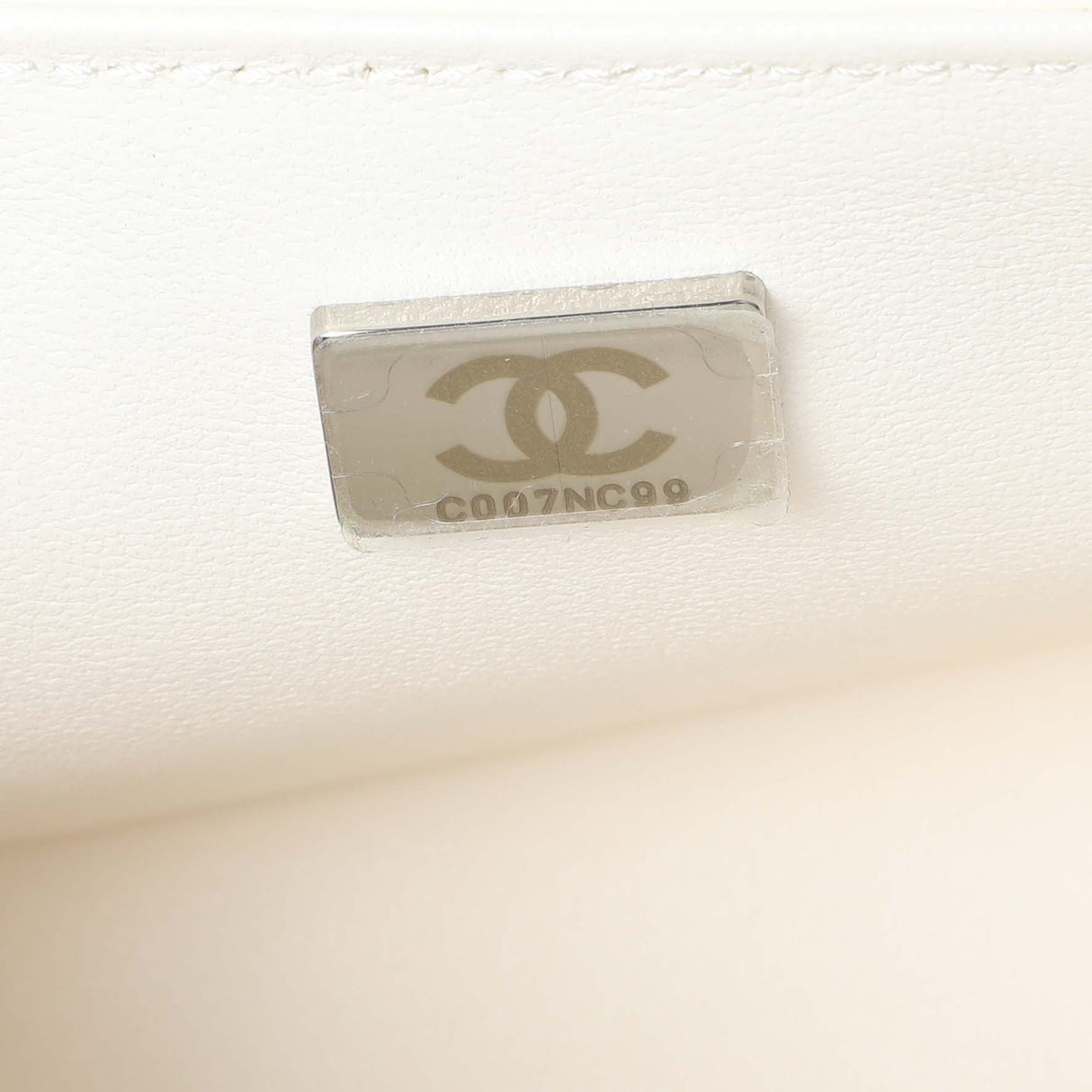 Chanel White Patent Calfskin Small Camellia Flap Handbags Chanel
