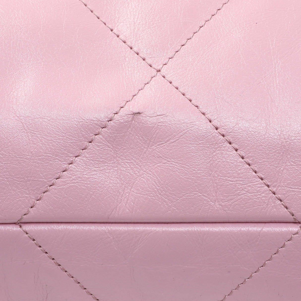 Chanel Pink Shiny Calfskin Large Chanel 22 Handbags Chanel