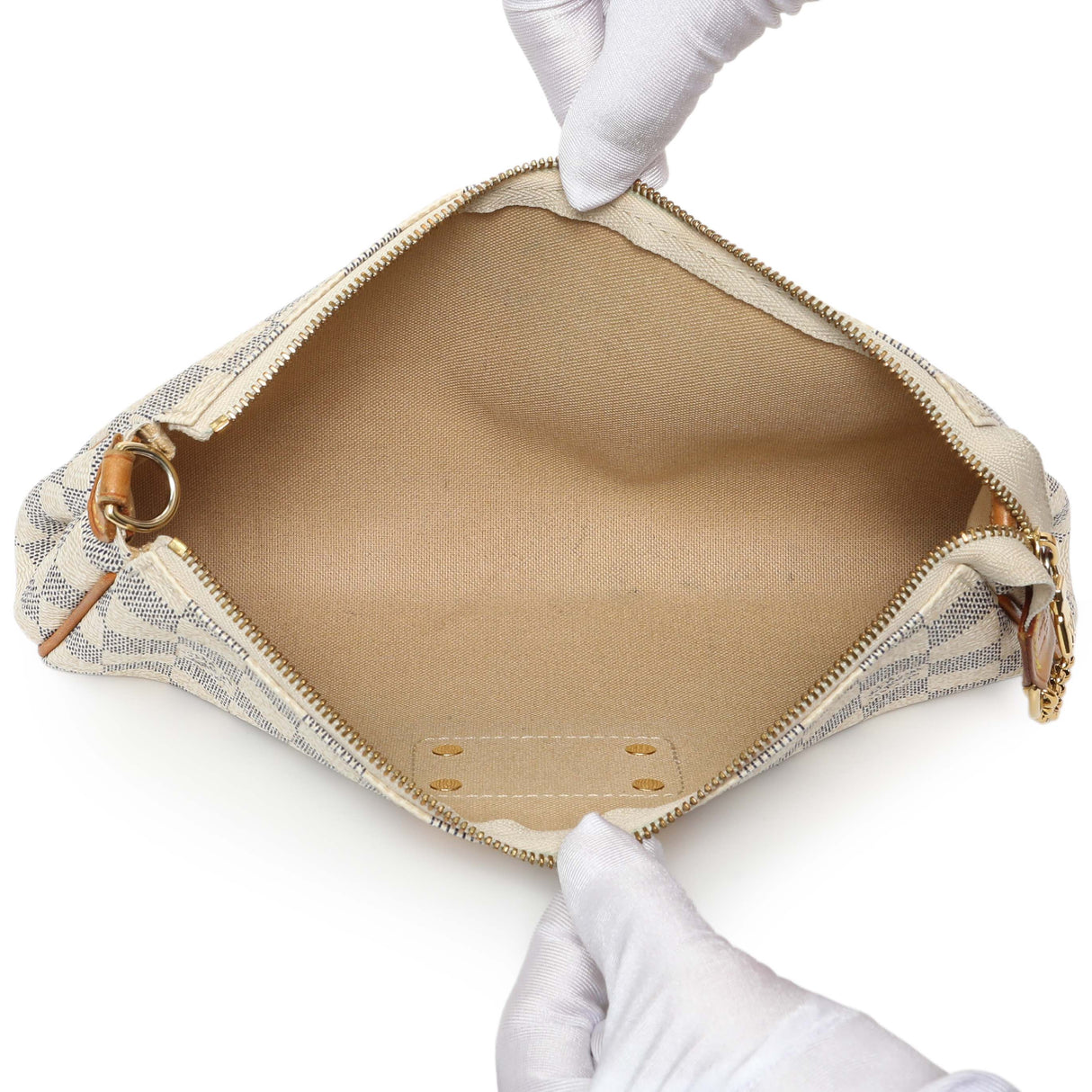 Louis Vuitton Damier Azur Eva Clutch Handbags Louis Vuitton