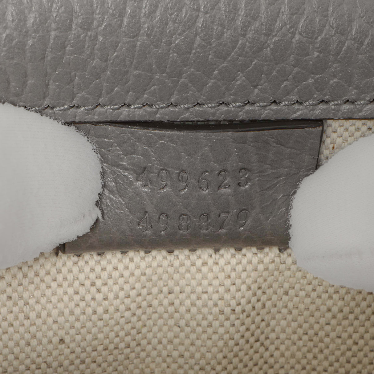 Gucci Grey Calfskin Enamel Small Dionysus Shoulder Bag Handbags Gucci