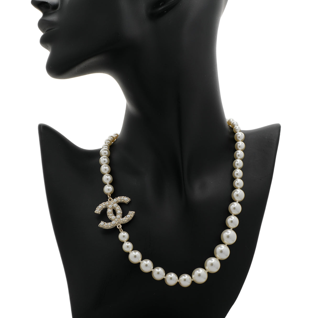 Chanel Pearl CC Choker Necklace Designer Jewellery Chanel
