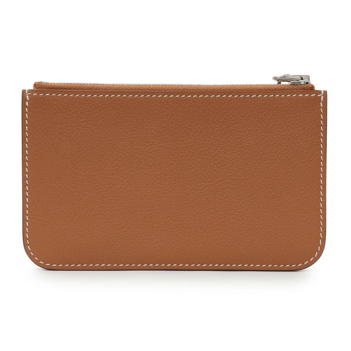 Hermes Gold Evercolor Zipengo Chain D'Ancre Card Holder Accessories Hermes