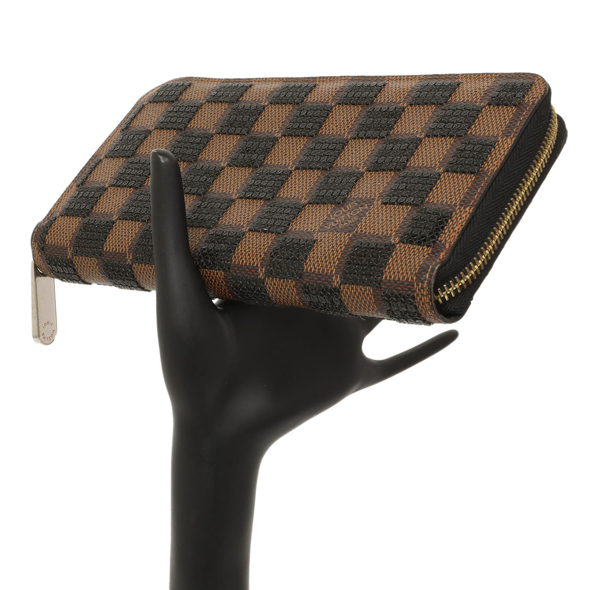Louis Vuitton Black Damier Paillettes Zippy Wallet Accessories Louis Vuitton