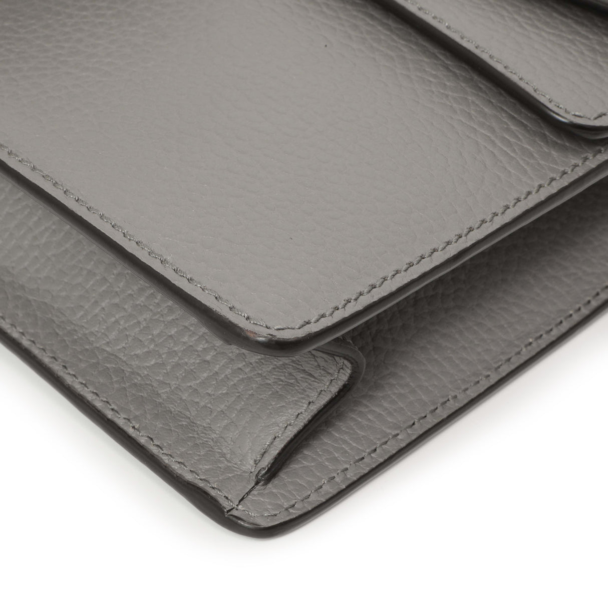 Gucci Grey Calfskin Enamel Small Dionysus Shoulder Bag Handbags Gucci