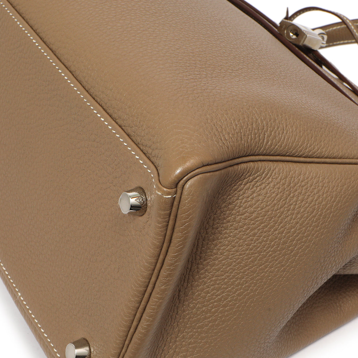 Hermes Etoupe Togo Kelly Retourne 35 Handbags Hermes