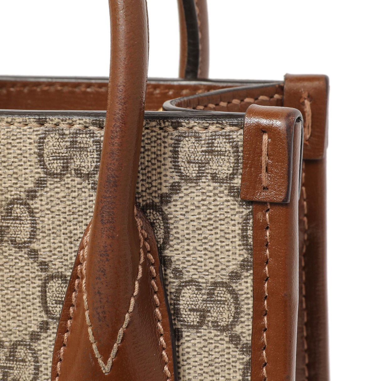 Gucci GG Supreme Monogram Mini Retro Interlocking G Tote Bag Handbags Gucci