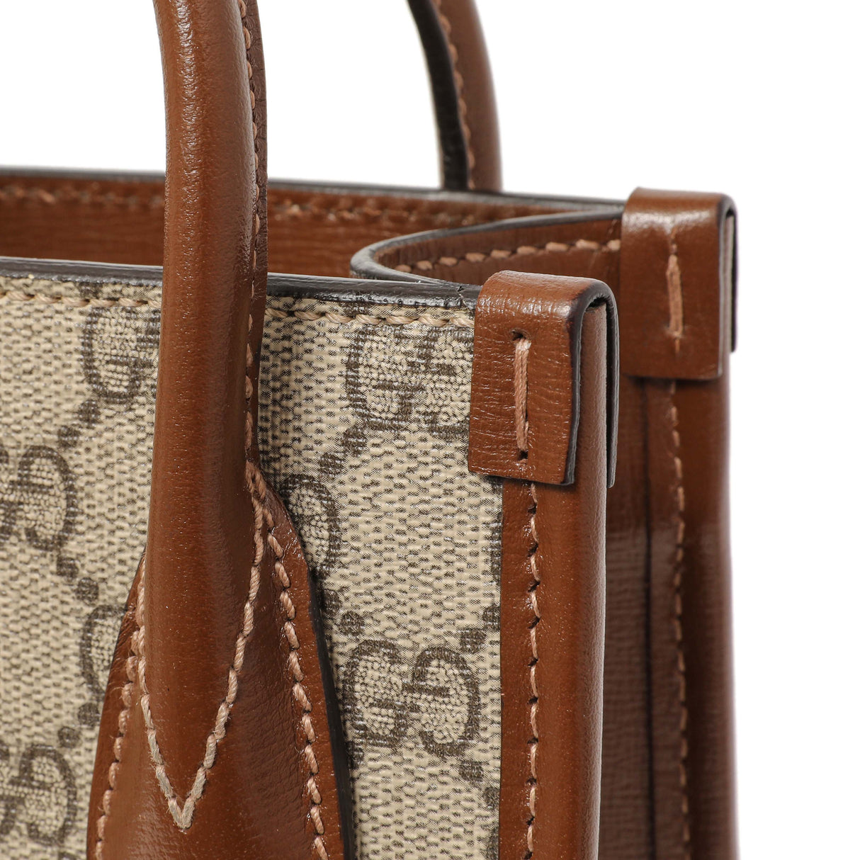 Gucci GG Supreme Monogram Mini Retro Interlocking G Tote Bag Handbags Gucci