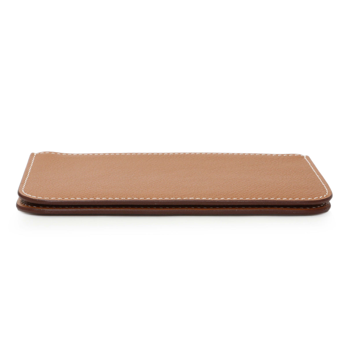 Hermes Gold Evercolor Zipengo Chain D'Ancre Card Holder Accessories Hermes