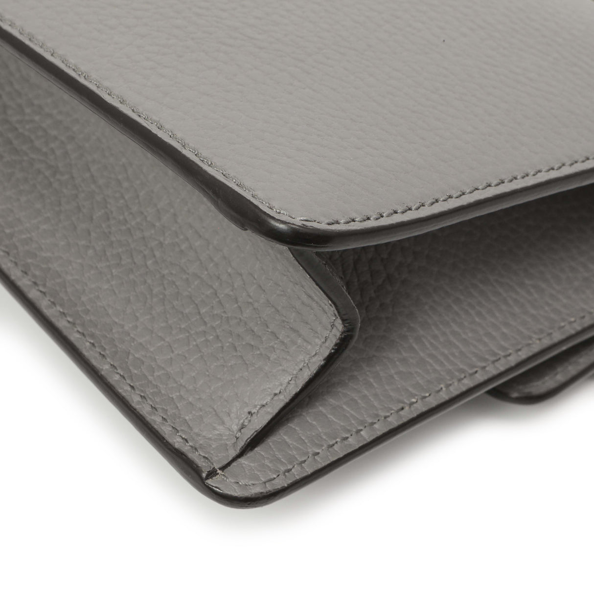 Gucci Grey Calfskin Enamel Small Dionysus Shoulder Bag Handbags Gucci