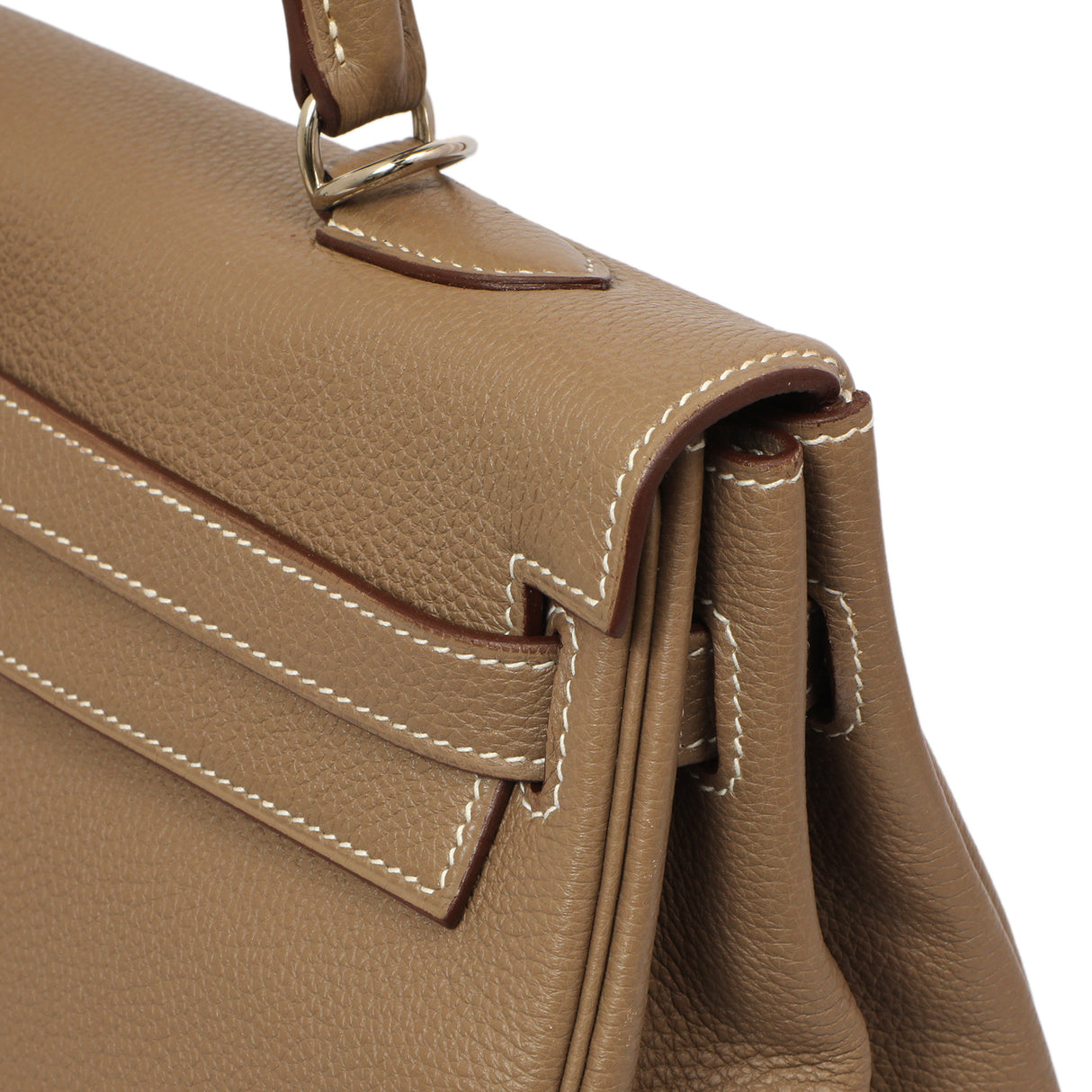 Hermes Etoupe Togo Kelly Retourne 35 Handbags Hermes