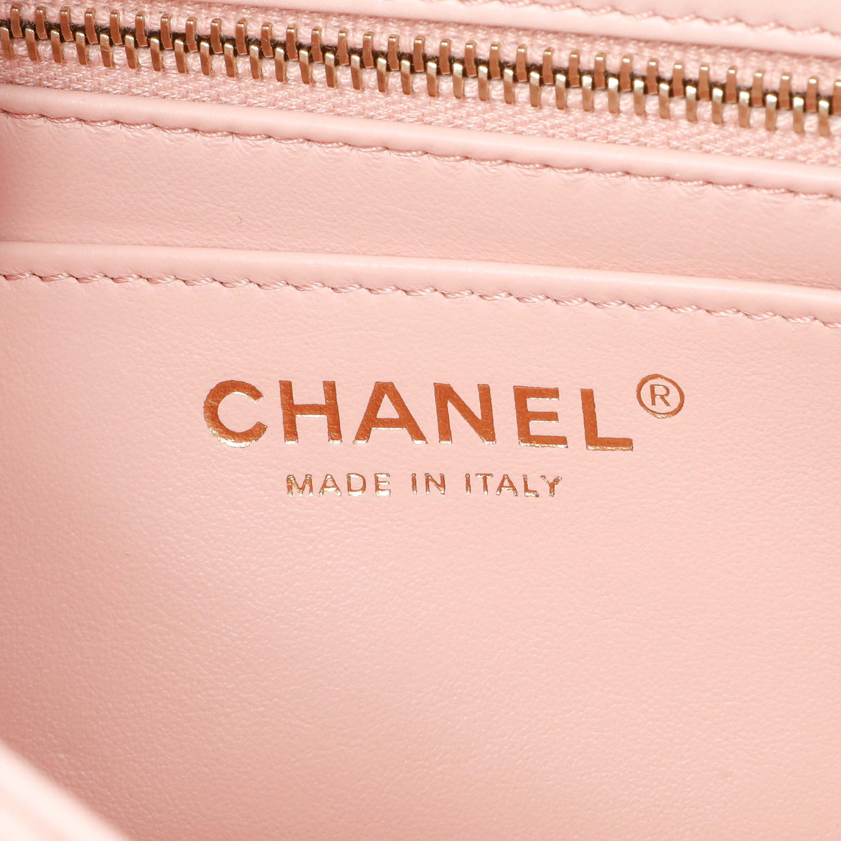 Chanel Pink Quilted Lambskin Mini Pearl Crush Flap Handbags Chanel