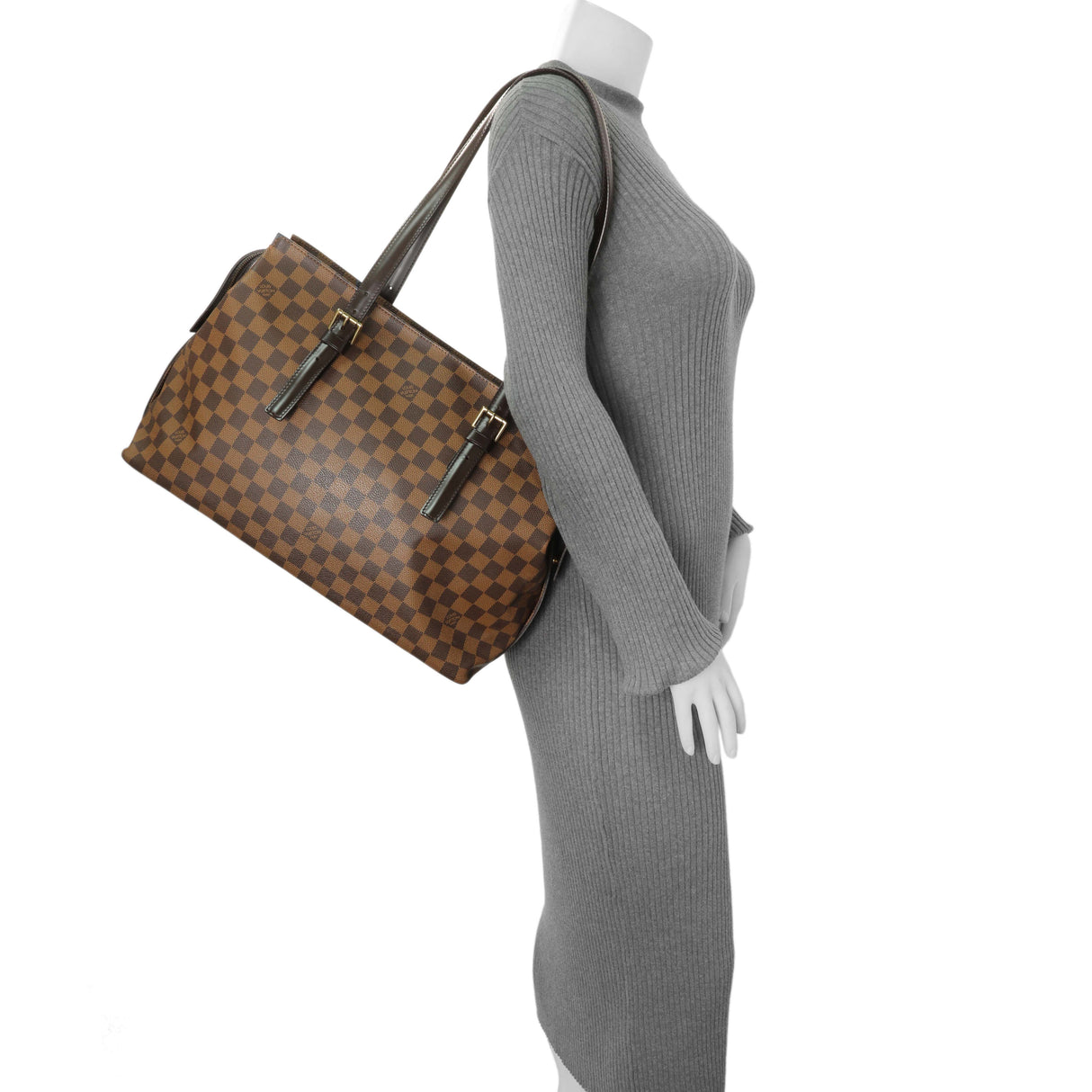 Louis Vuitton Damier Ebene Chelsea Tote Handbags Louis Vuitton
