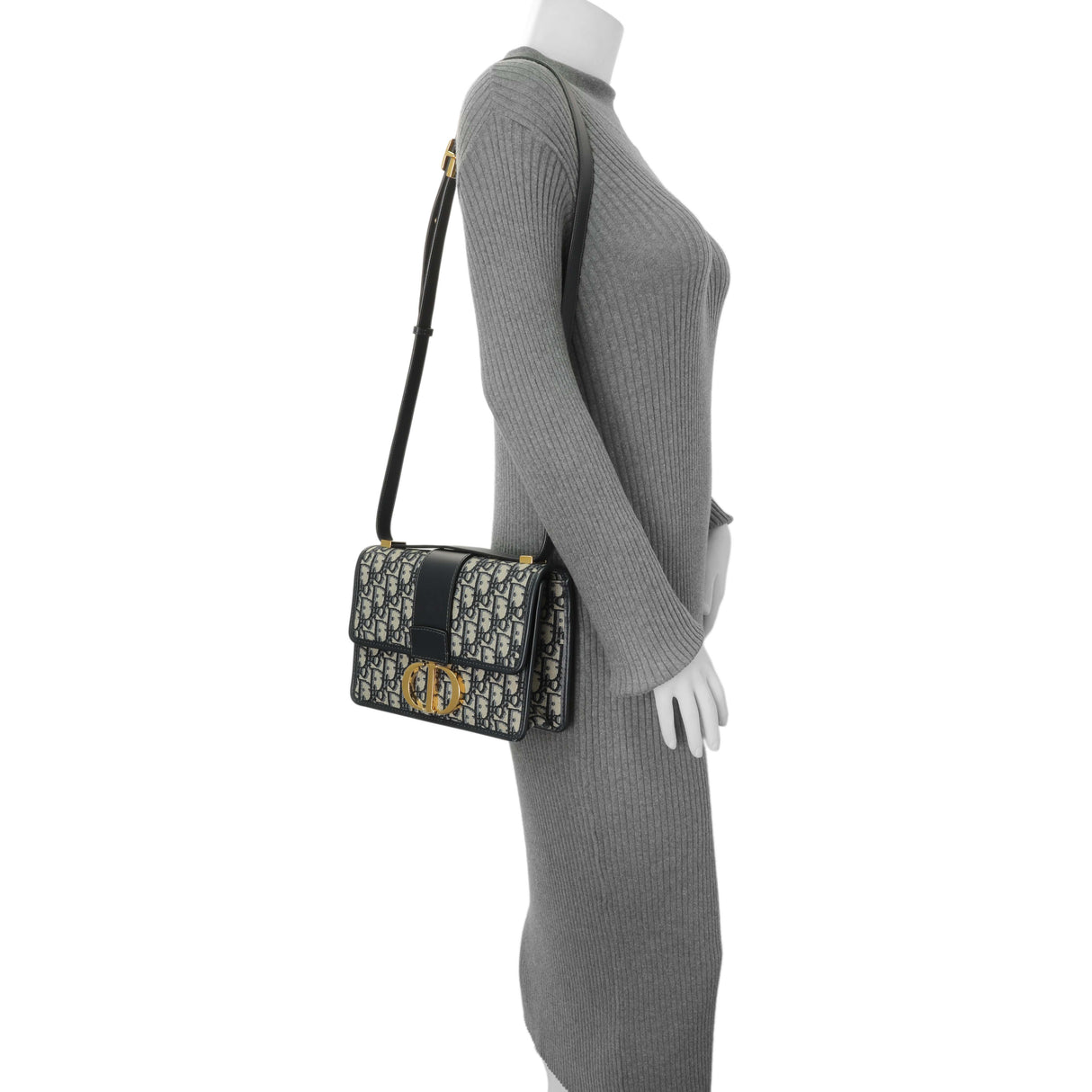 Christian Dior Oblique 30 Montaigne Flap Bag Handbags Christian Dior