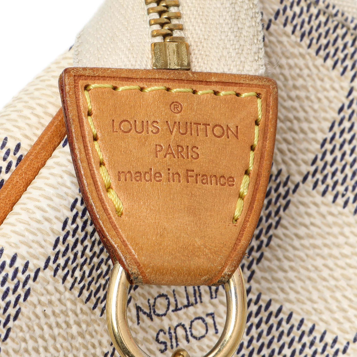 Louis Vuitton Damier Azur Eva Clutch Handbags Louis Vuitton
