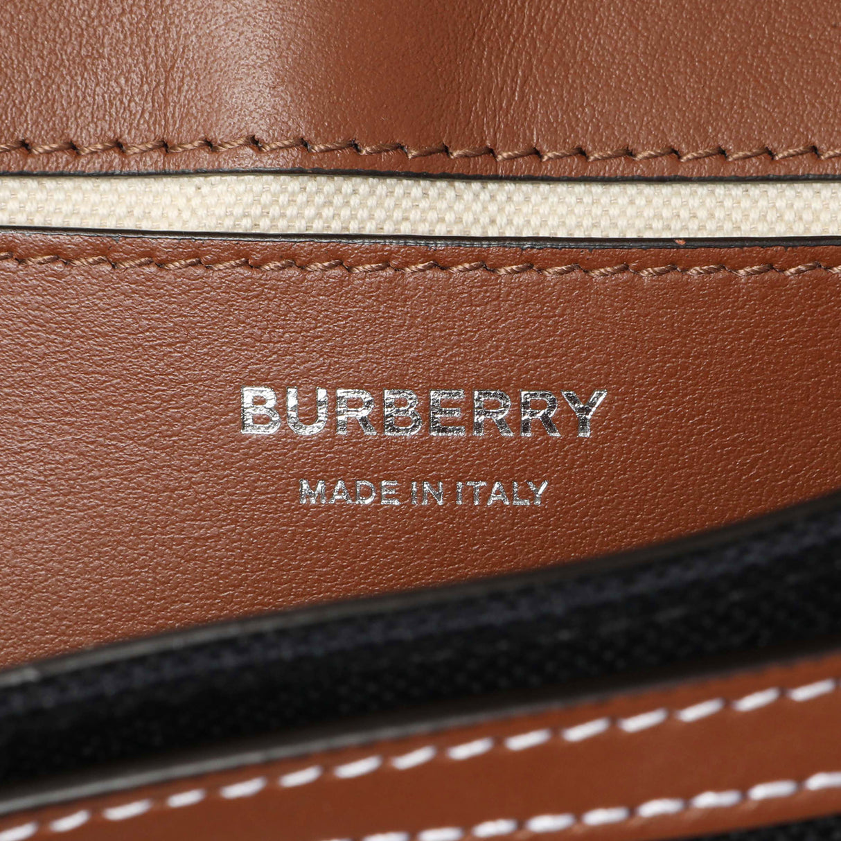 Burberry Black Canvas Horseferry Note Crossbody Handbags Burberry