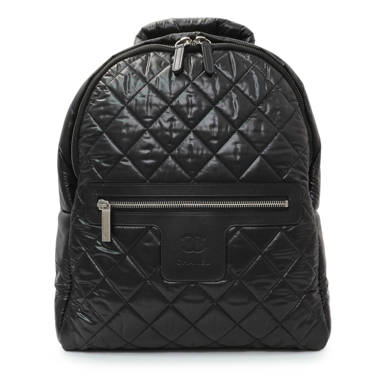 Chanel Black Nylon Quilted Coco Cocoon Backpack Handbags Chanel