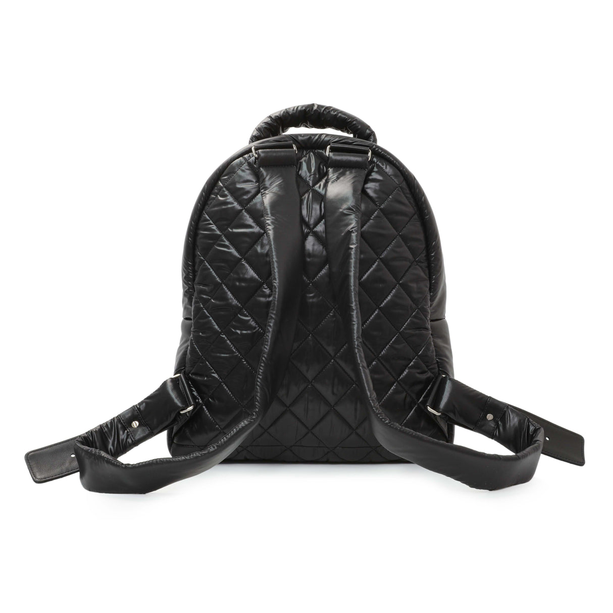 Chanel Black Nylon Quilted Coco Cocoon Backpack Handbags Chanel