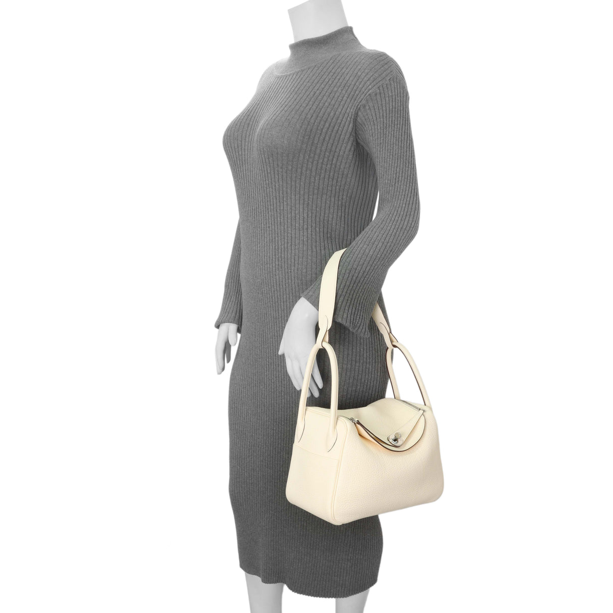 Hermes Nata Clemence Lindy 26 Handbags Hermes