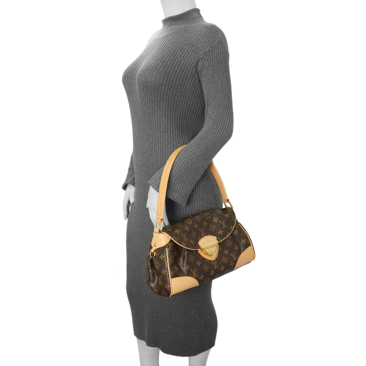 Louis Vuitton Monogram Beverly MM Handbags Louis Vuitton