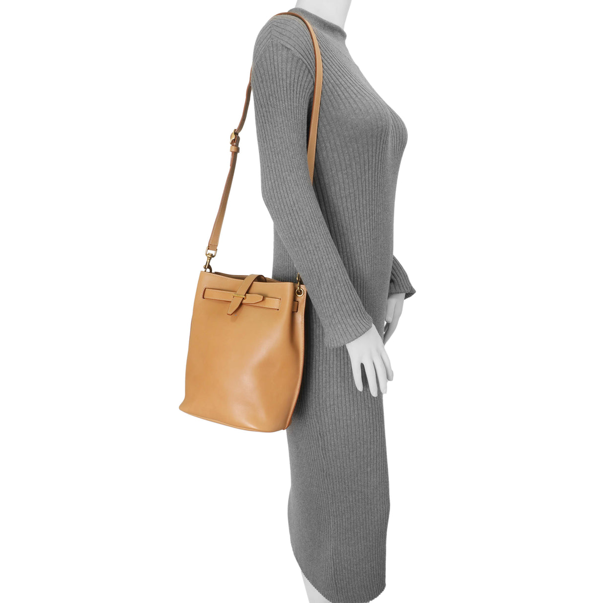 Saint Laurent Seau Calfskin Bucket Bag Handbags Saint Laurent