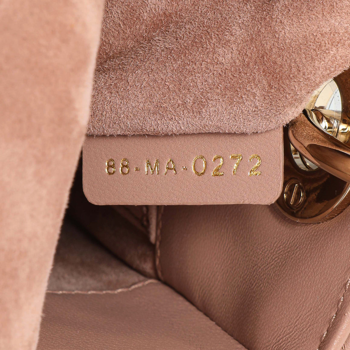 Christian Dior Blush Lambskin Cannage Small My ABCDior Lady Dior Handbags Christian Dior