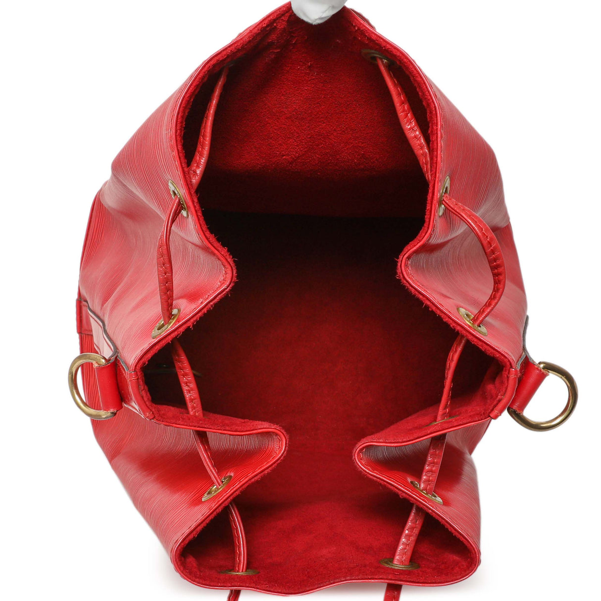 Louis Vuitton Red Epi Noe Handbags Louis Vuitton