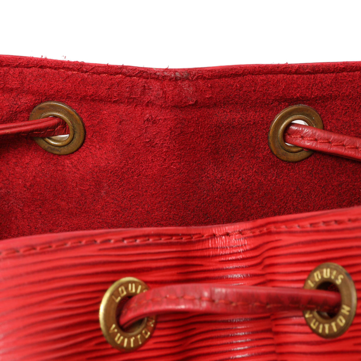 Louis Vuitton Red Epi Noe Handbags Louis Vuitton