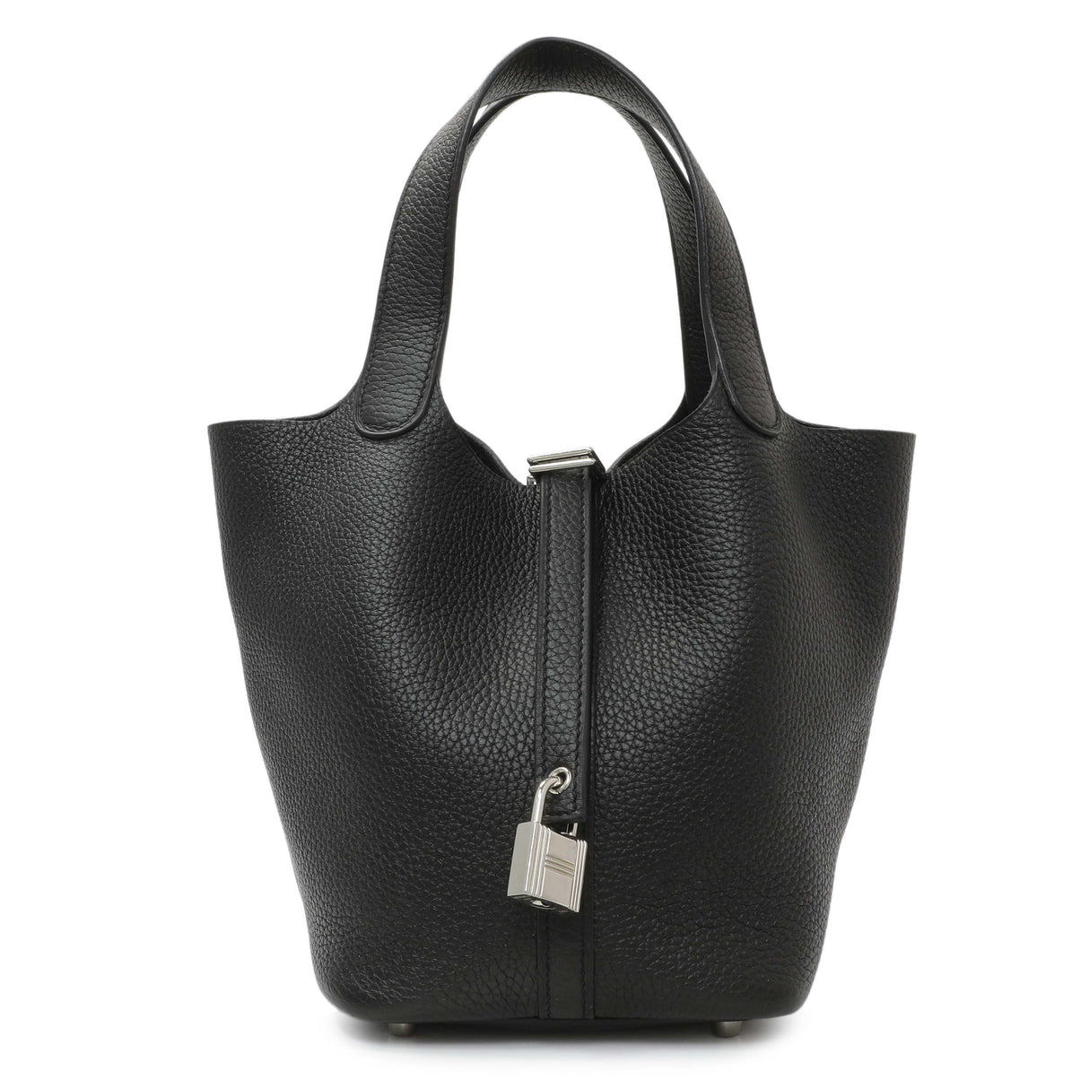 Hermes Black Clemence Picotin Lock 18 Handbags Hermes