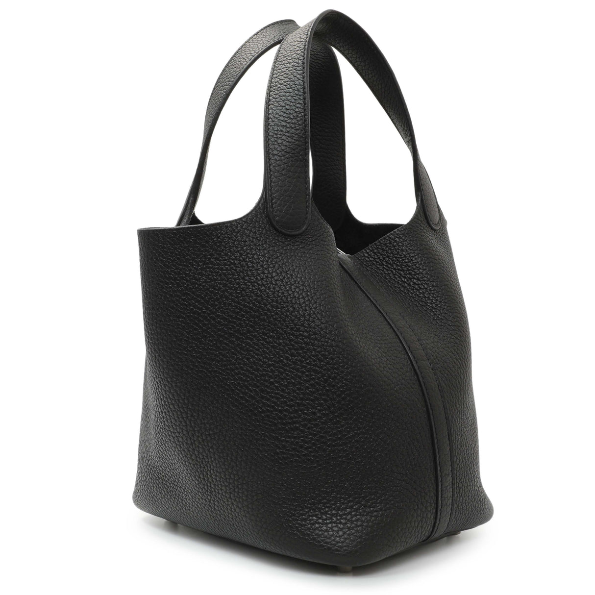 Hermes Black Clemence Picotin Lock 18 Handbags Hermes