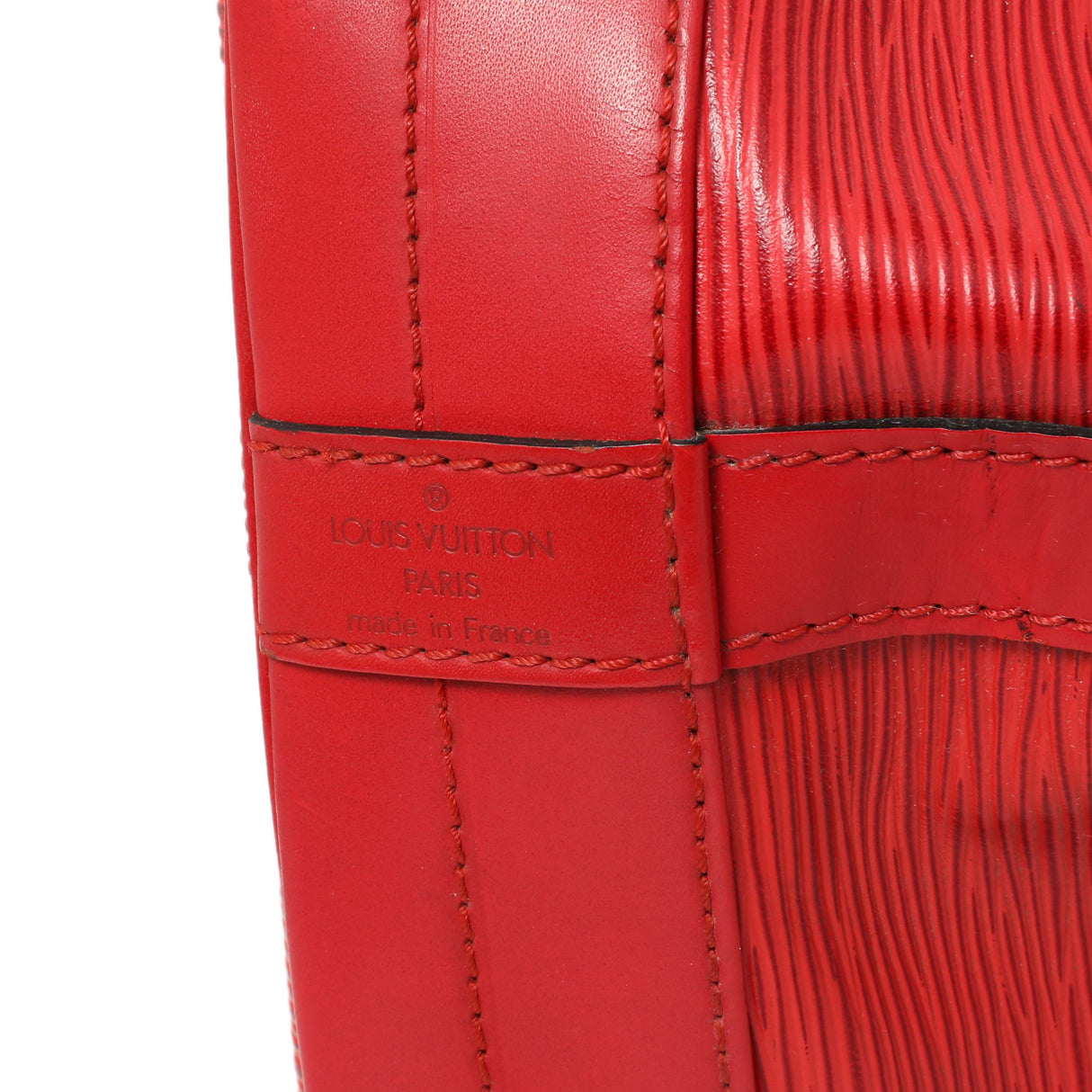 Louis Vuitton Red Epi Noe Handbags Louis Vuitton