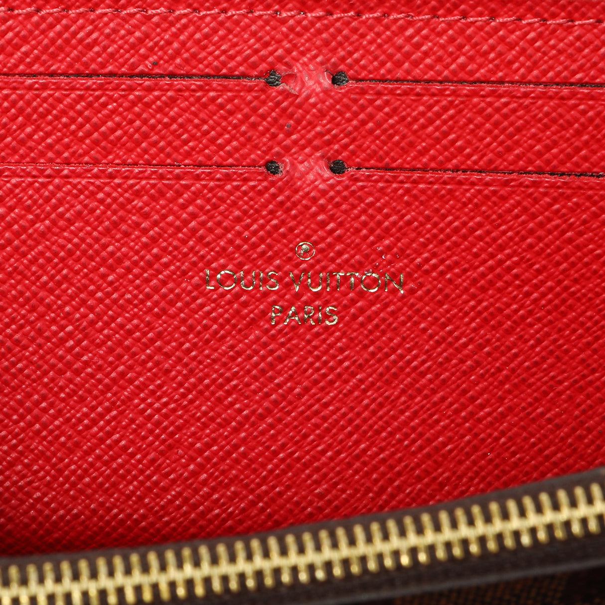 Louis Vuitton Damier Ebene Clemence Wallet Accessories Louis Vuitton