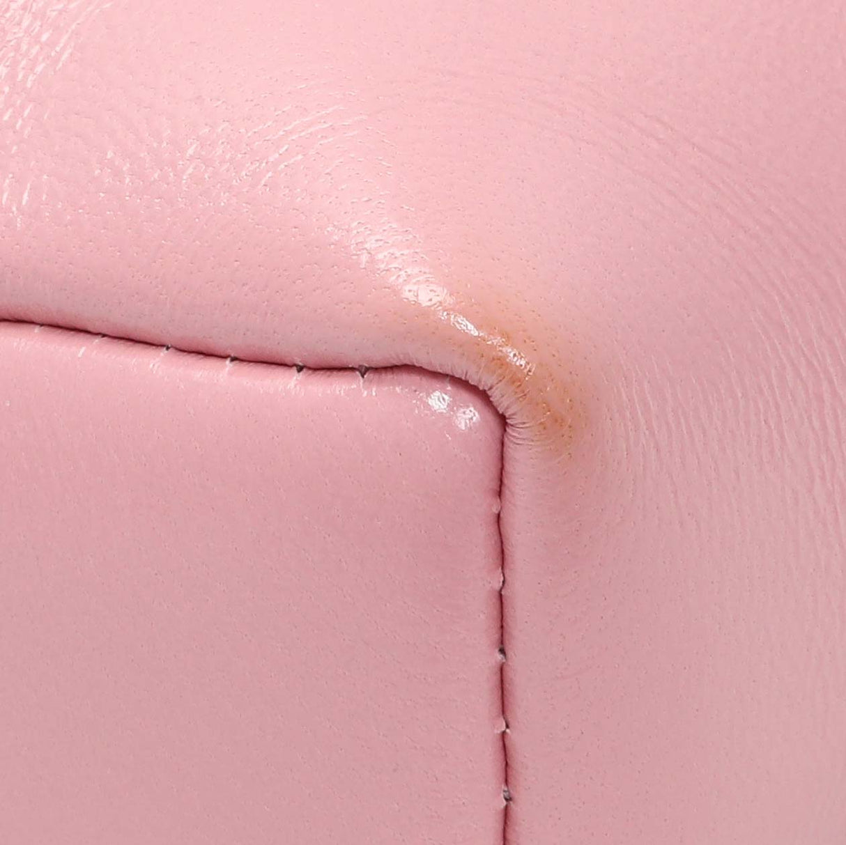 Chanel Pink Shiny Crumpled Calfskin Quilted Nano 31 Shopping Bag