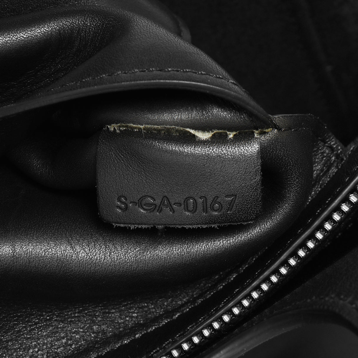 Celine Black Calfskin Vertical Tri-Fold Bag Handbags Celine