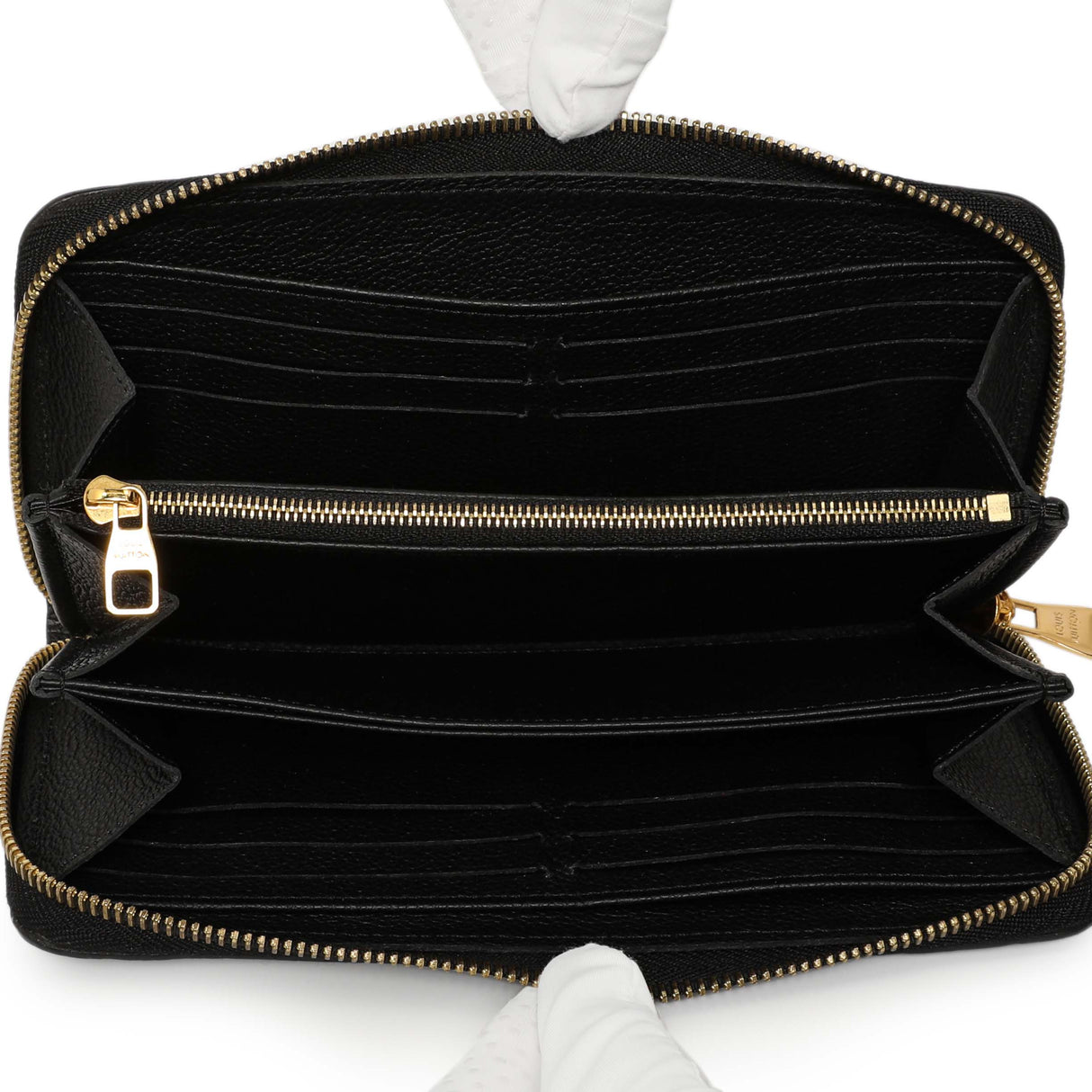 Louis Vuitton Black Empreinte Zippy Wallet Accessories Louis Vuitton